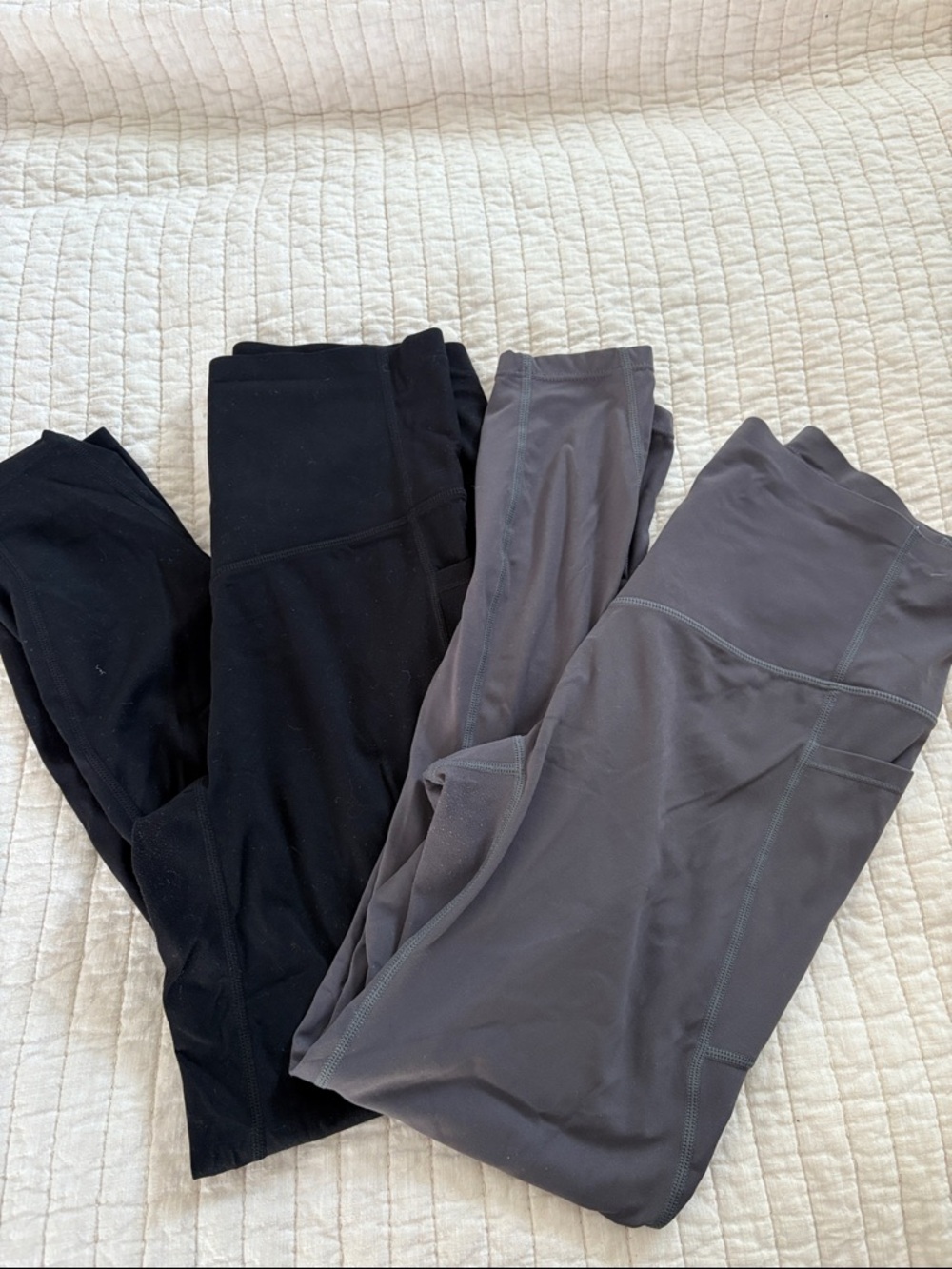 2 pairs of Halara leggings medium 7/8